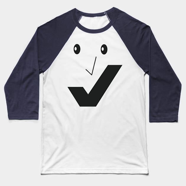 Fine smile - Fine face C03. Baseball T-Shirt by ezunique